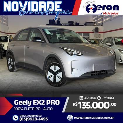 GEELY EX2 39,4 KW ELÉTRICO PRO GEELY EX2 39,4 KW ELÉTRICO PRO